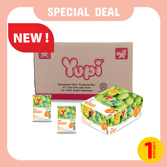 Yupi Bolicious Mango Carton