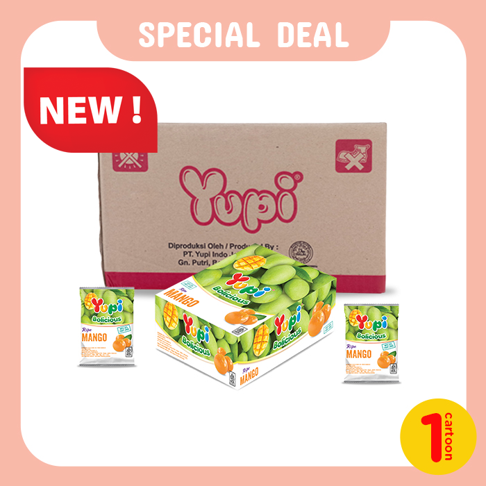 Yupi Bolicious Mango Carton