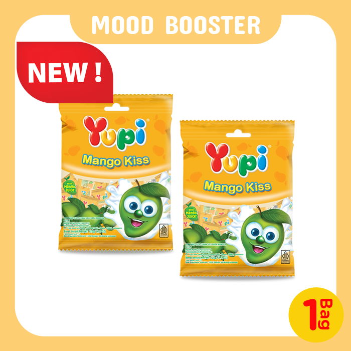 Yupi Mango Kiss Bag 120gr