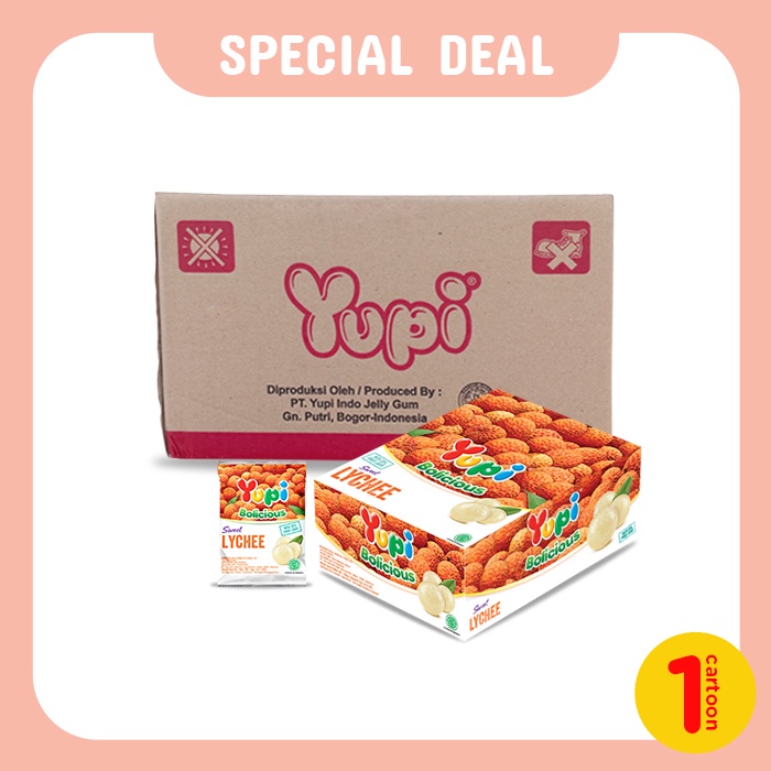 Yupi Bolicious Lychee Carton