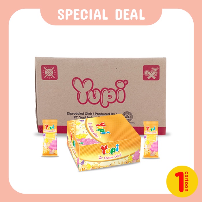 Yupi Yupi Gummy Ice Cream Cone Carton