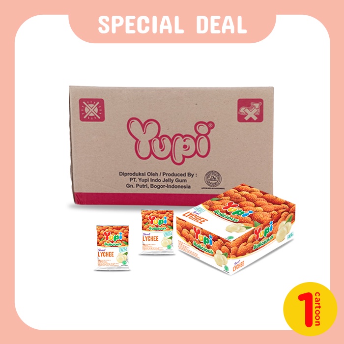 Yupi Bolicious Lychee Carton