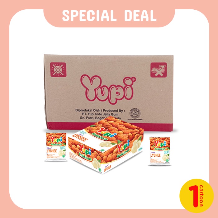 Yupi Bolicious Lychee Carton