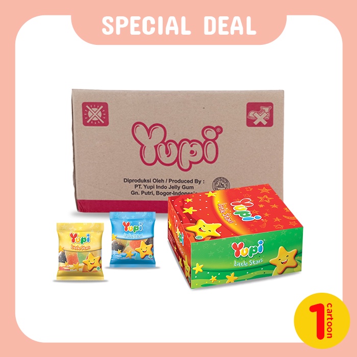 Yupi Gummy Little Star Carton
