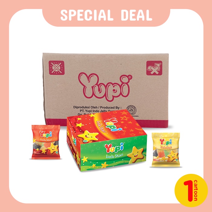 Yupi Gummy Little Star Carton