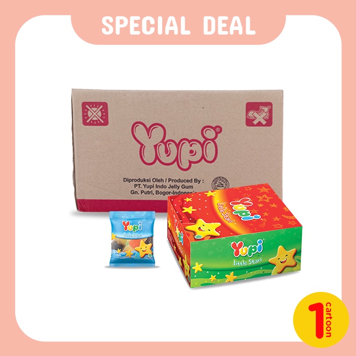 Yupi Gummy Little Star Carton