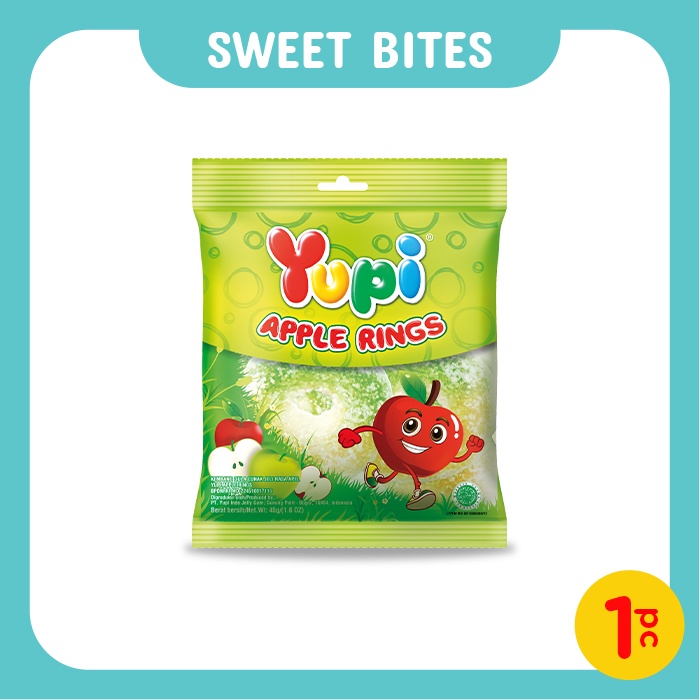 Yupi Apple Rings 45 gr