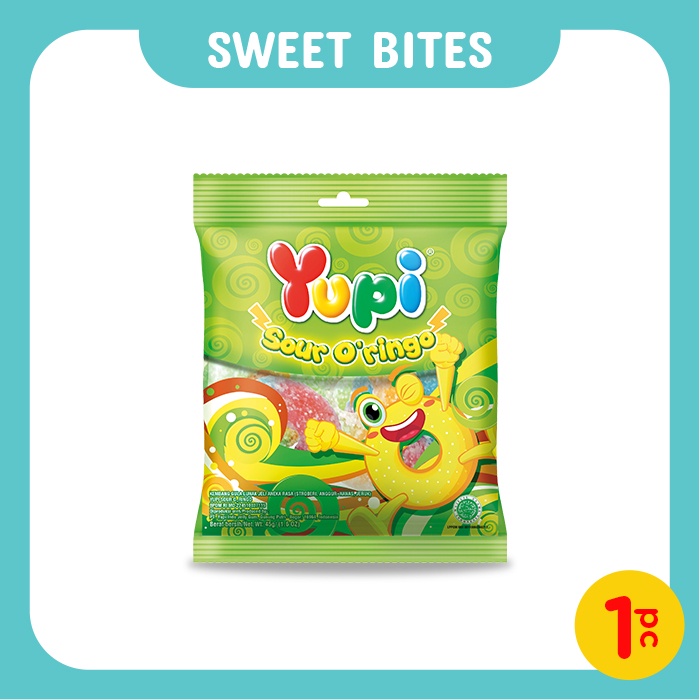 Yupi Sour Oringo 45 gr