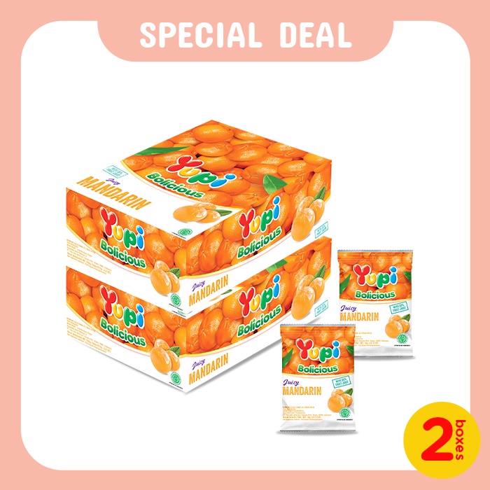Duo Box Yupi Bolicious Mandarin