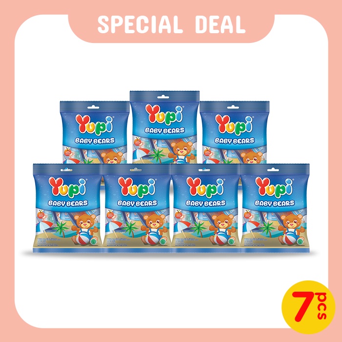 Package 7 Yupi Baby Bears Bag
