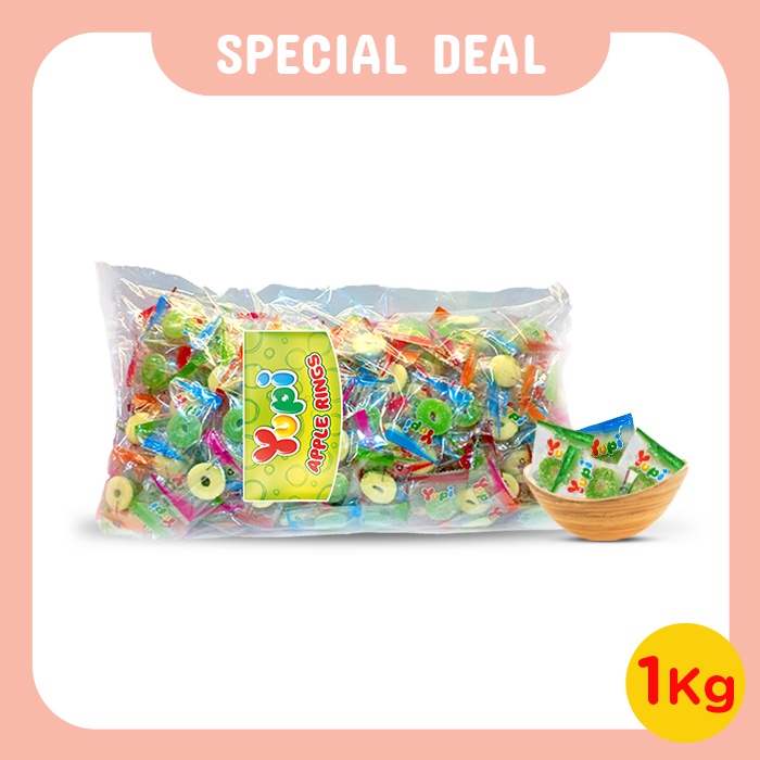 Yupi Apple Ring IWP 1000 Gram