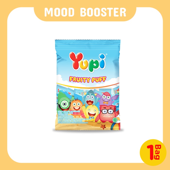 Yupi Fruity Puff 120 gr