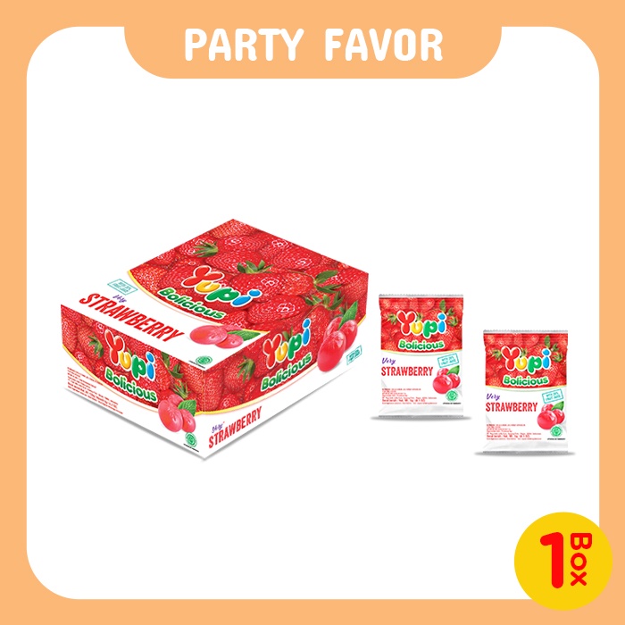 Yupi Bolicious Strawberry Box