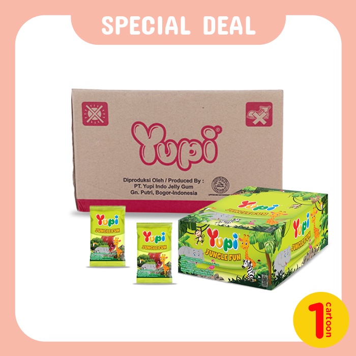 Yupi Gummy Jungle Fun Carton