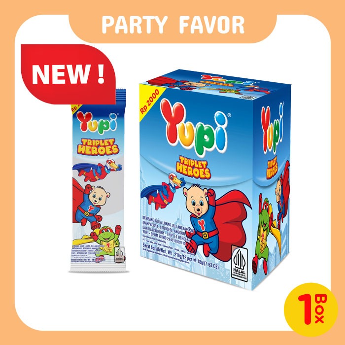 Yupi Triplet Heroes Box