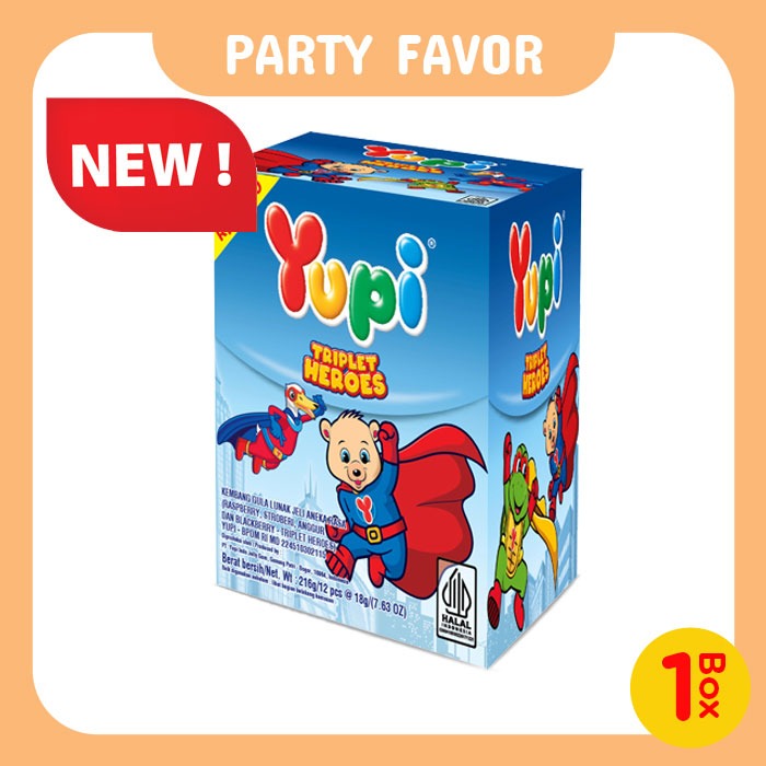 Yupi Triplet Heroes Box