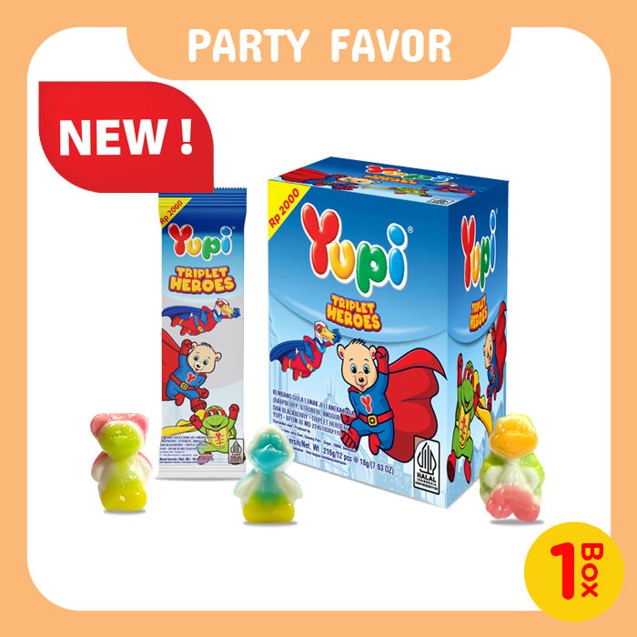 Yupi Triplet Heroes Box