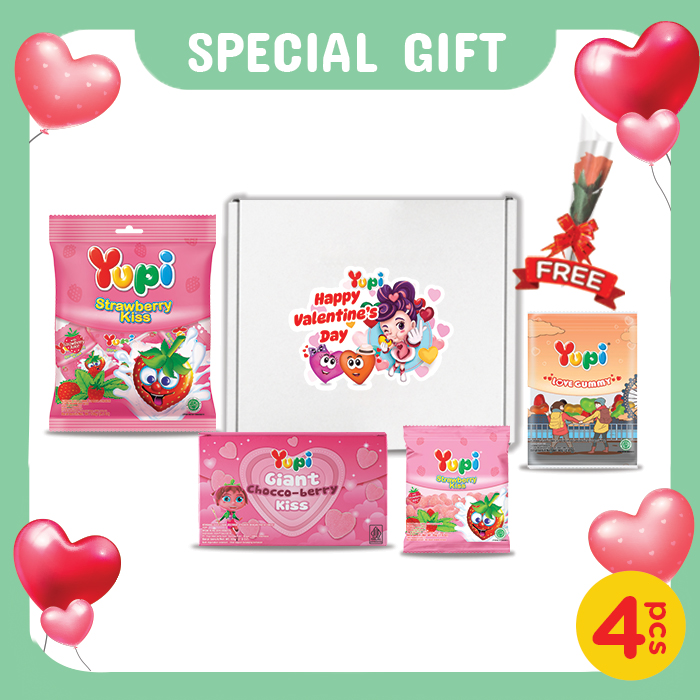 Yupi Package Pink Valentine Box