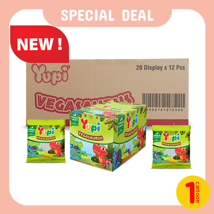 Yupi Vegasaurus Carton