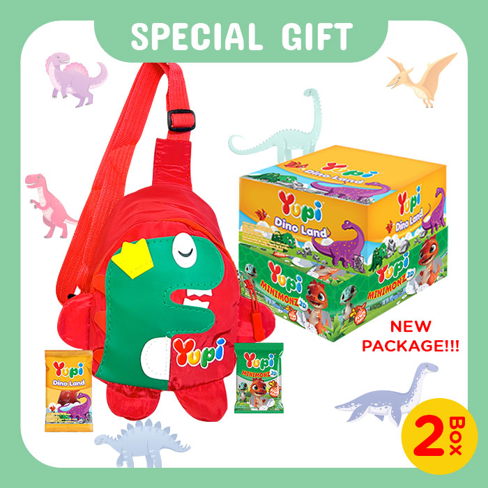 Yupi Package Dinosaurus Series