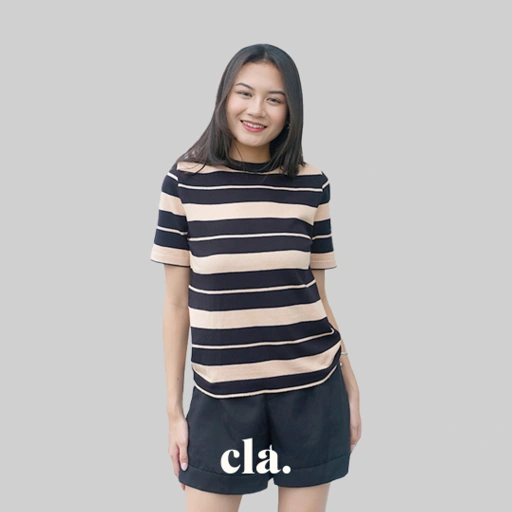 Image of Bellure Striped Tee