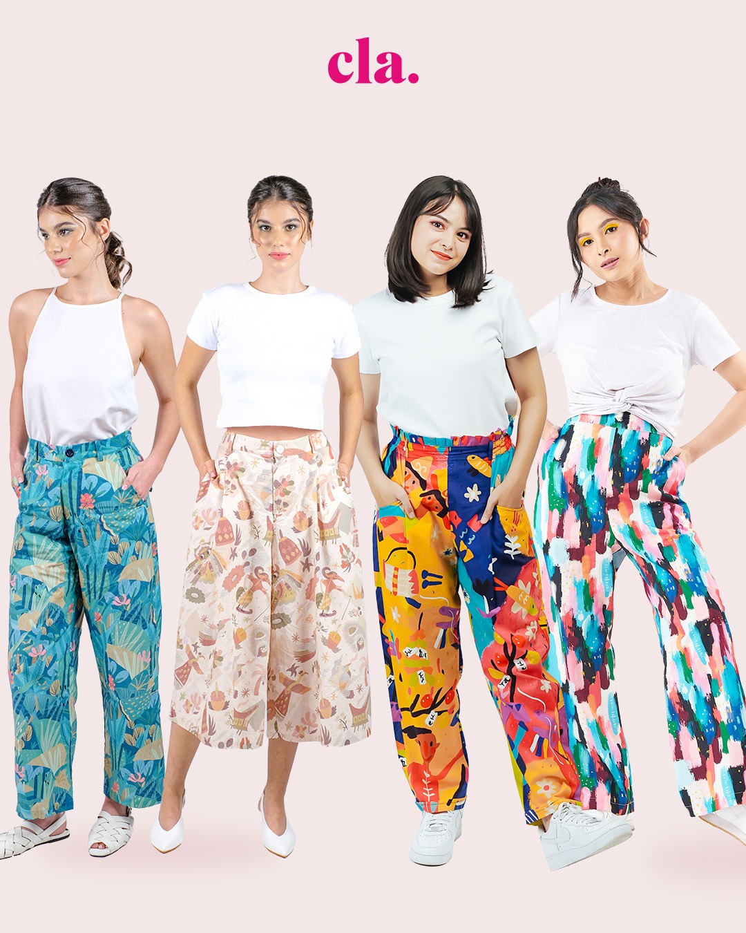 Clabycla Pants - Trousers - Qullote