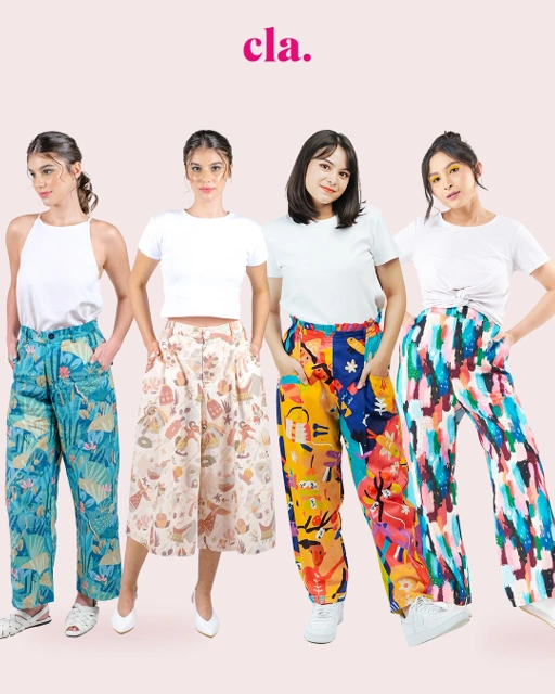 Image of Clabycla Pants - Trousers - Qullote