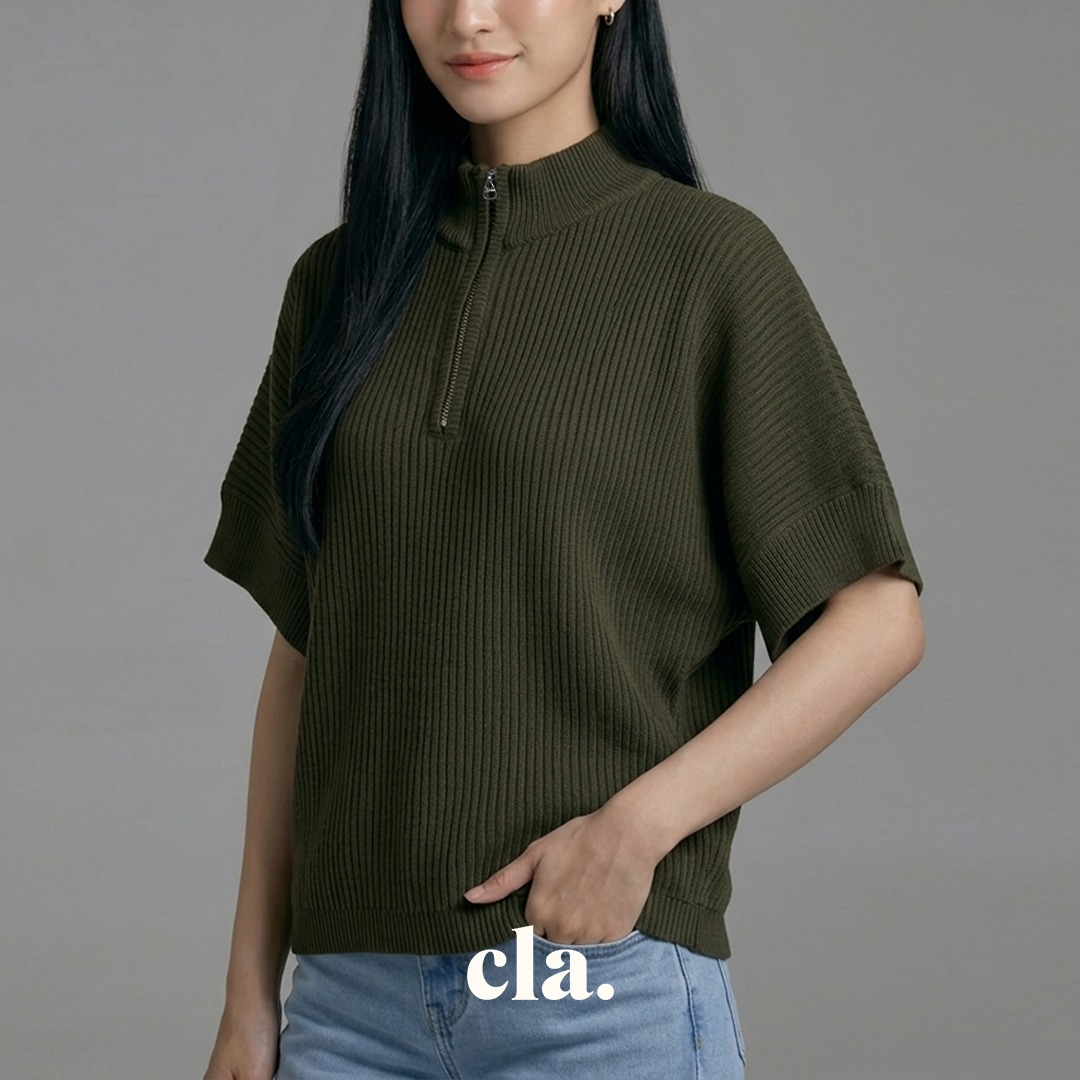 Clarissa Half Zip