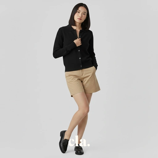 Image of Viora Cardigan in Black