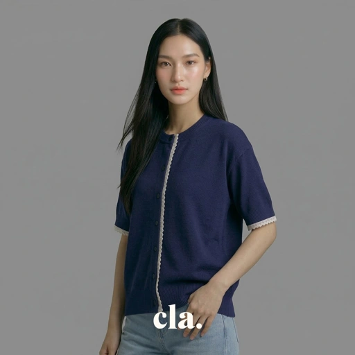 Image of Anna Simple Wear Navy