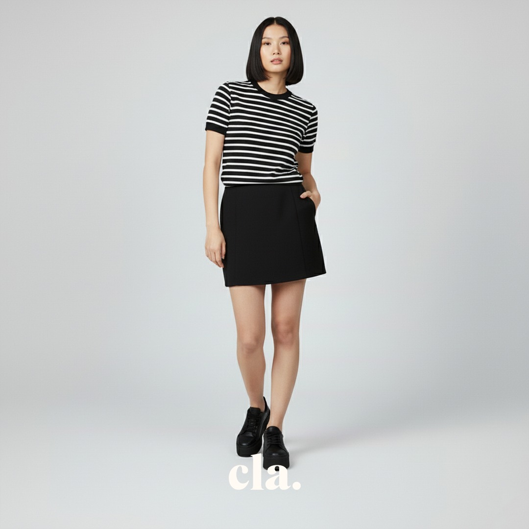 Adele Stripe Tee