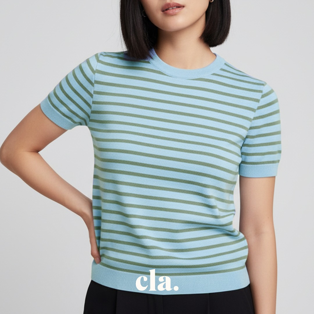 Adele Stripe Tee