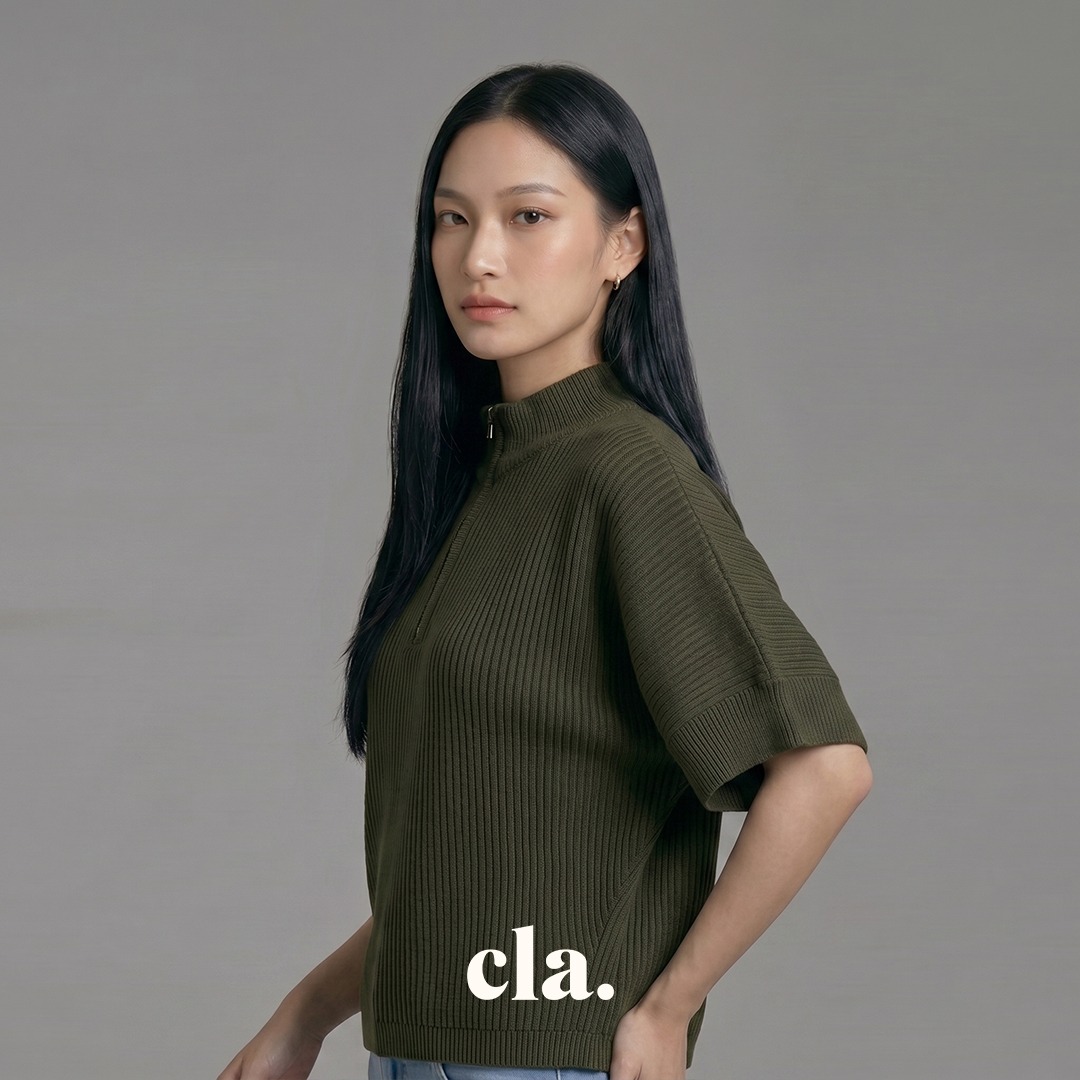 Clarissa Half Zip