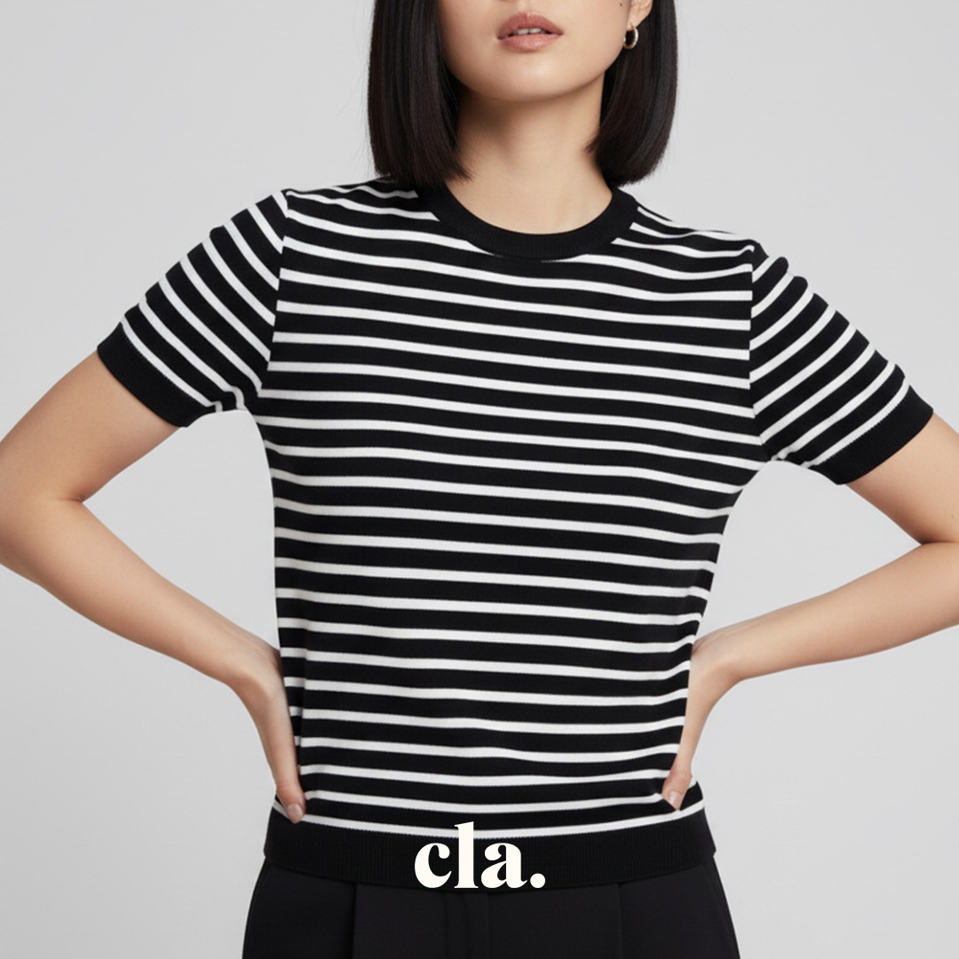 Adele Stripe Tee