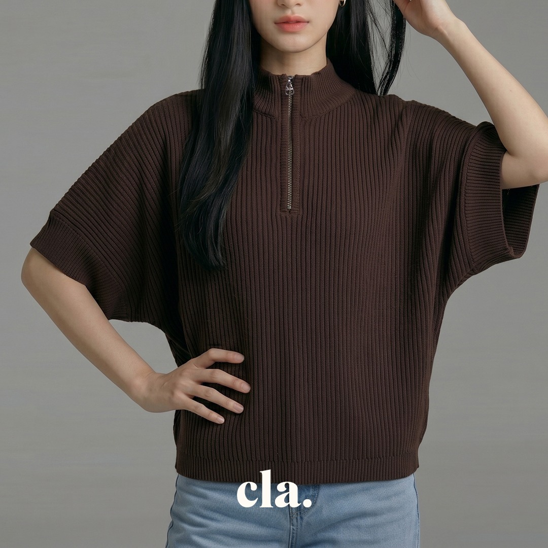 Clarissa Half Zip