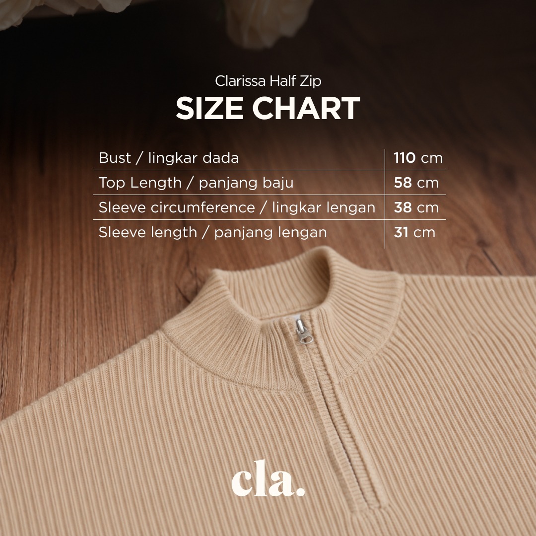 Clarissa Half Zip in Army Green