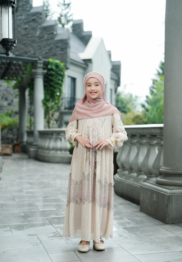 Kazami - Selaras Lembayung Dress Anak Style 2
