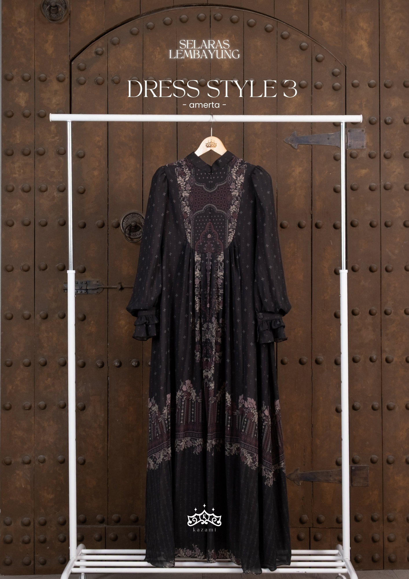 Kazami - Selaras Lembayung Dress Dewasa Style 3