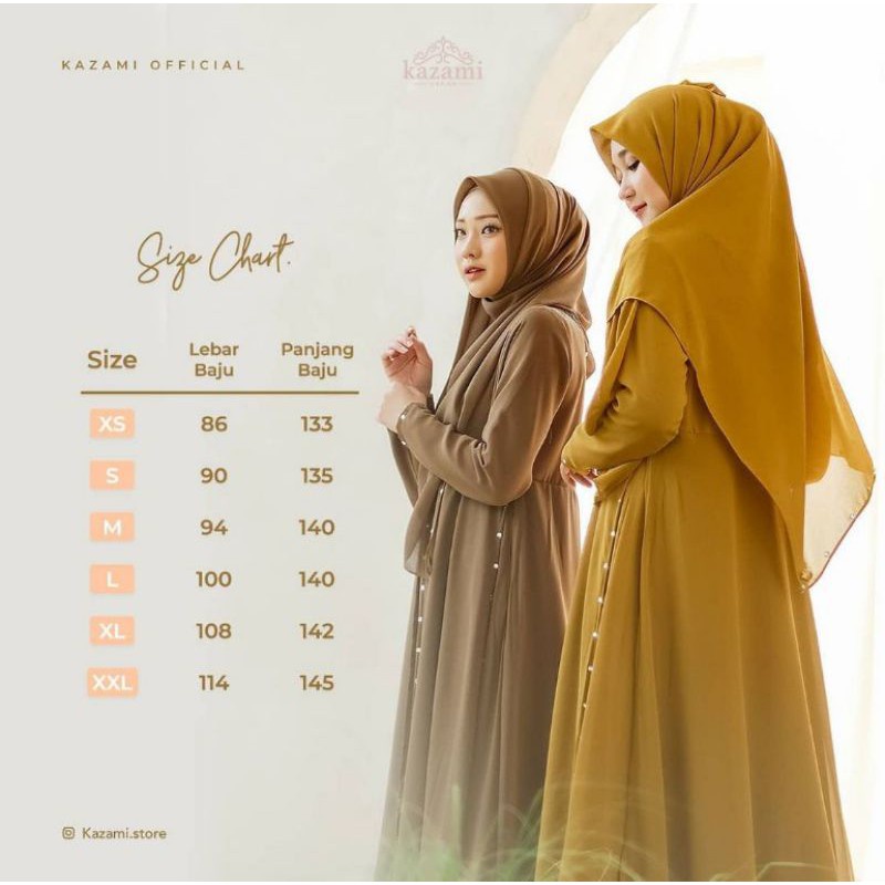 Kazami - Dress Abaya Daily Shafa