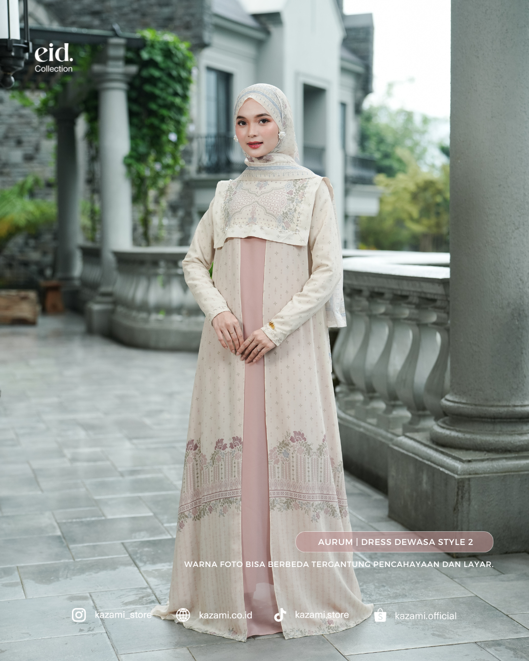 Kazami - Selaras Lembayung Dress Dewasa Style 2