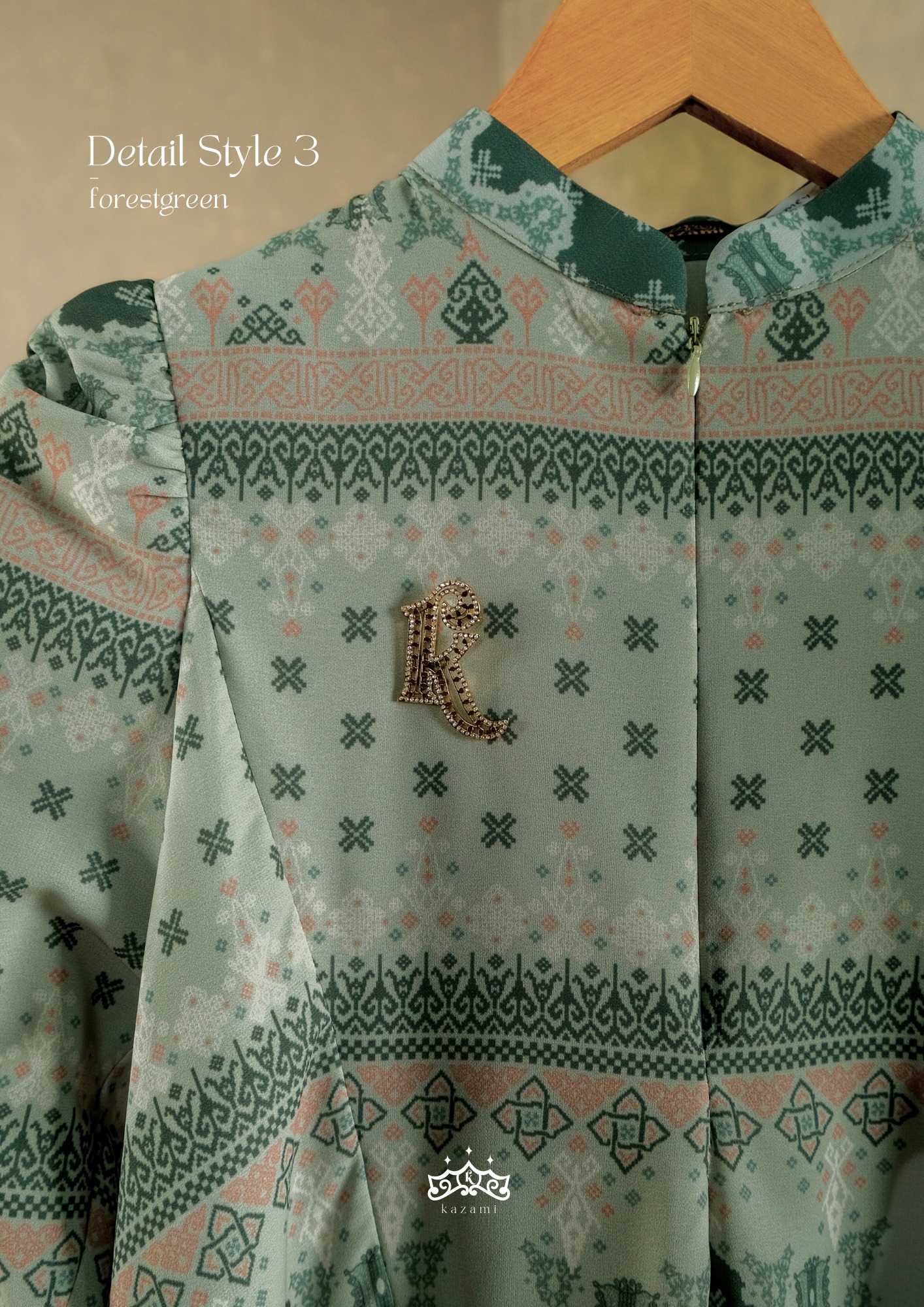 Kazami - Dress Dewasa Meulaboh Kasih Style 3 Atasan set Rok