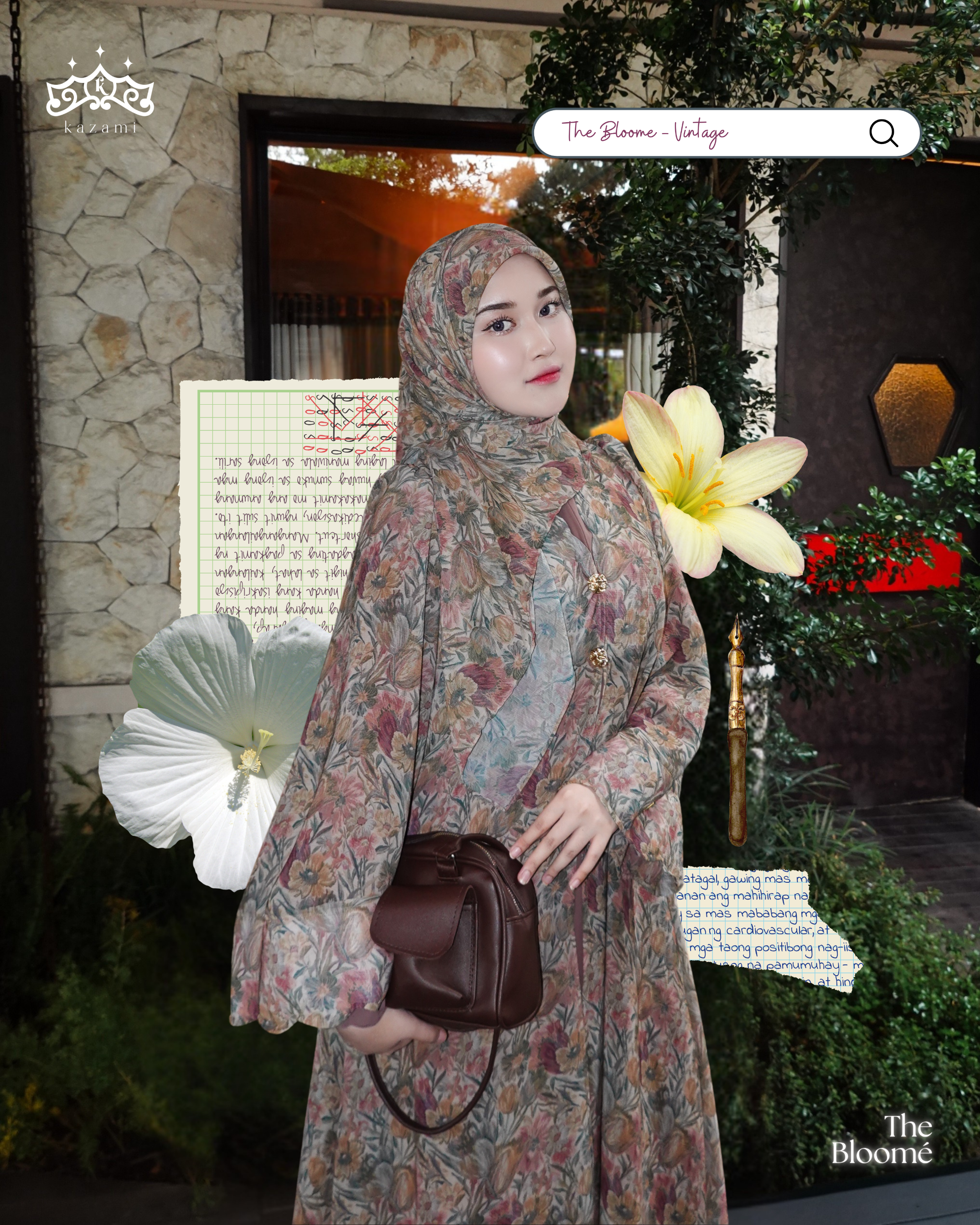 KAZAMI - THE BLOOME OUTER STYLE 1