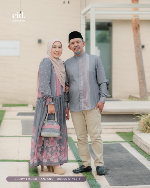 Image of Kazami - Koko Dewasa Cindai Kembang (Tangan Panjang)