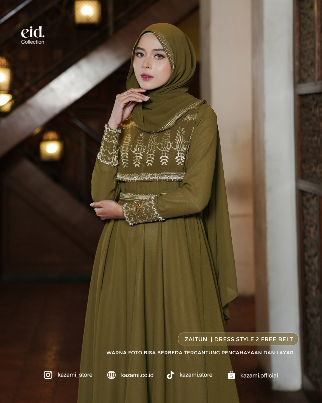 Kazami - Rona Timur Dress Dewasa Style 2