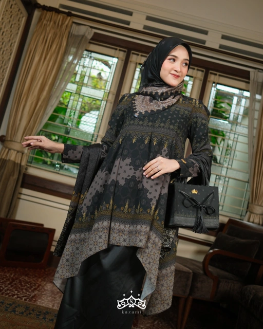 Image of Kazami - Dress Dewasa Meulaboh Kasih Style 3 Atasan set Rok