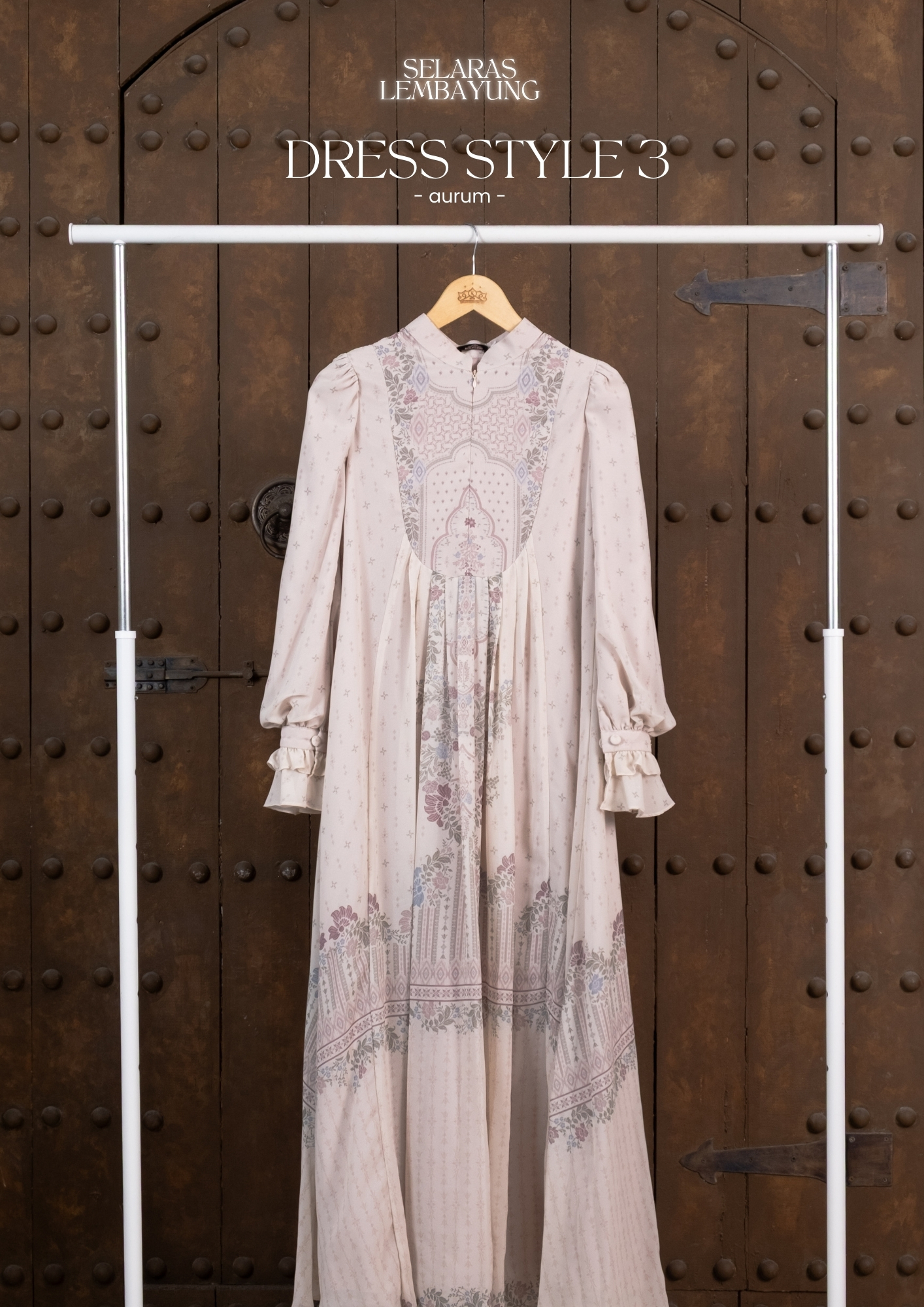 Kazami - Selaras Lembayung Dress Dewasa Style 3