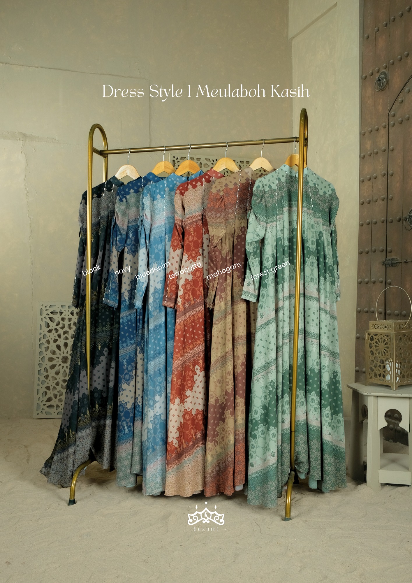 Kazami - Dress / Gamis Dewasa Meulaboh Kasih Style 2