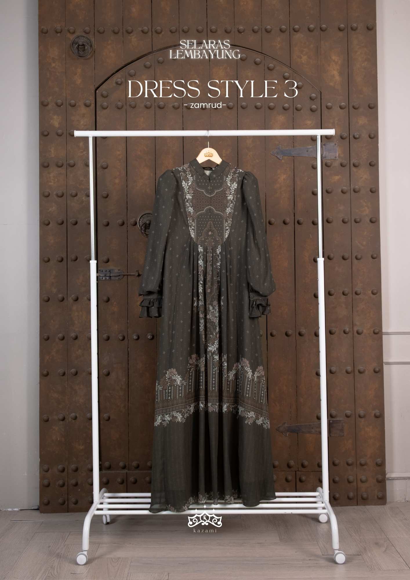 Kazami - Selaras Lembayung Dress Dewasa Style 3