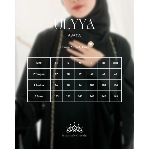 Image of Kazami - Dress Ulyya Abaya Special New Color Set Pashmina