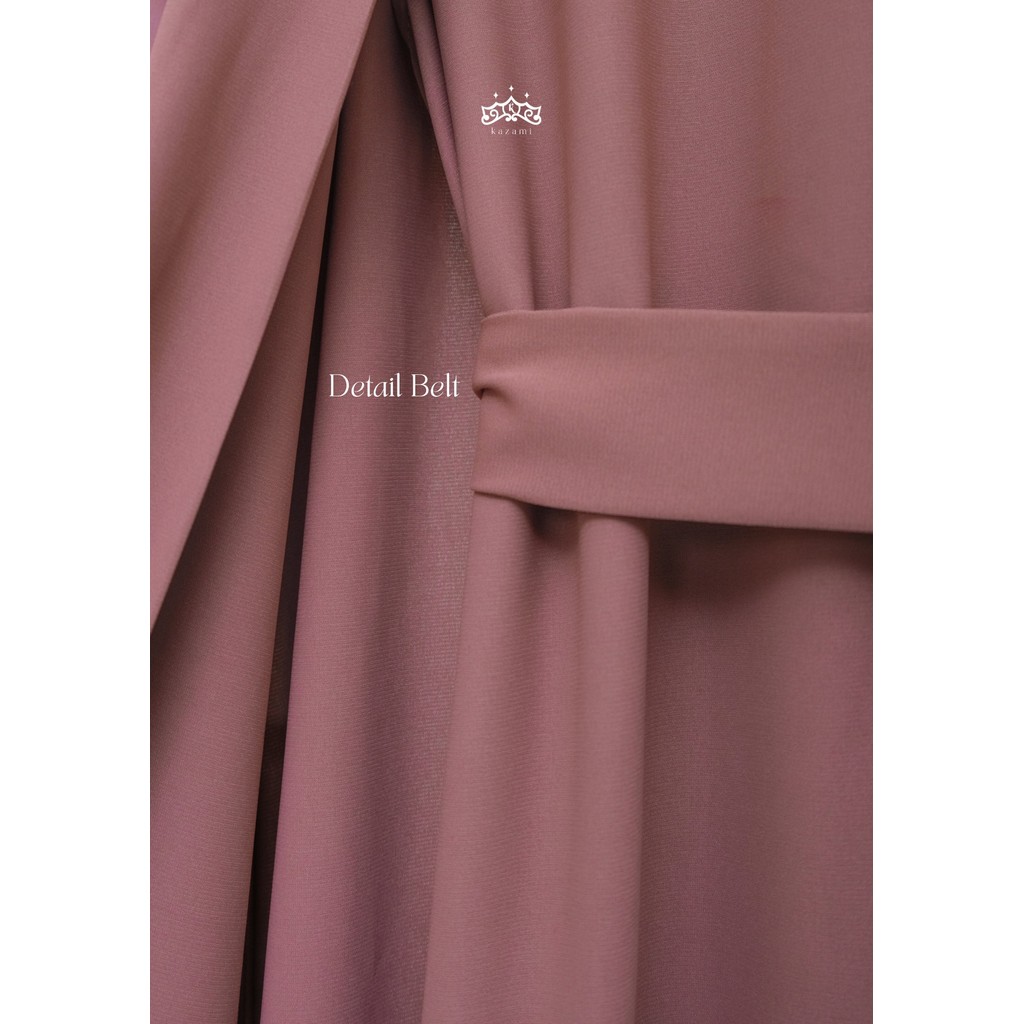 Kazami - Dress Payet Mewah Abaya Mihra Material Dubai Silk Organza